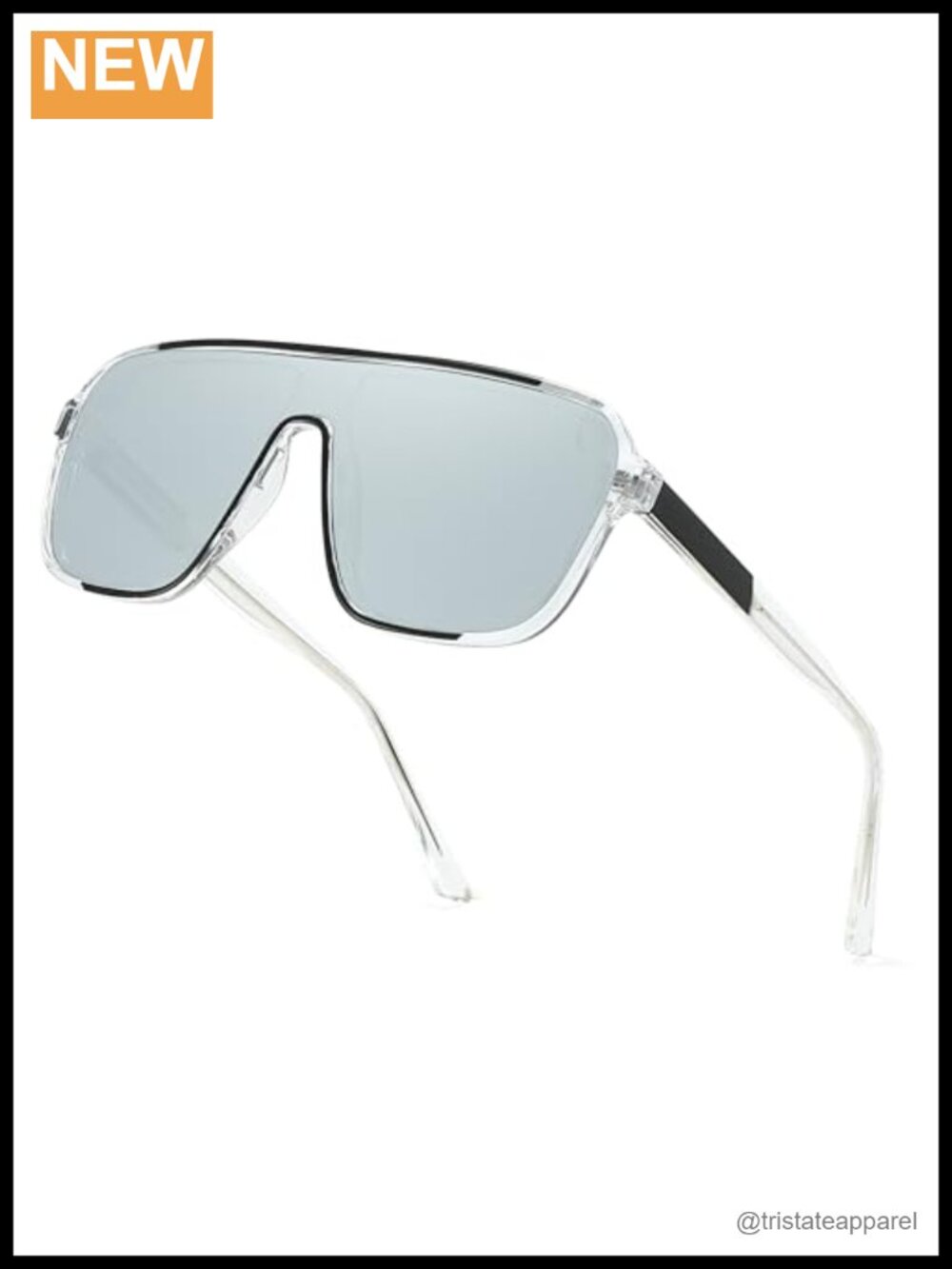 Polarized Oversized Square Sunglasses Mirrored Lens Sport Driving Unisex